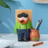 Creative artist Van Gogh pen holder, mobile phone stand, multi-purpose home handicrafts, small desktop ornaments, student gifts details Picture